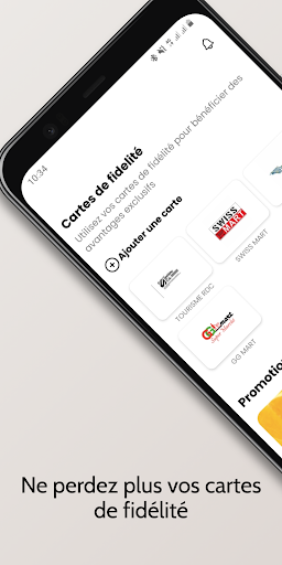 Android application Le Client:Cartes de fidélité screenshort