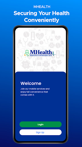 Android application MHealth screenshort