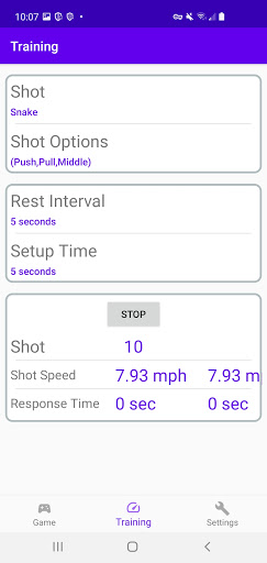 Android application Foosgadget screenshort