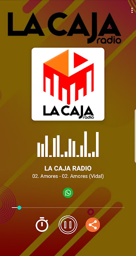 Android application LA CAJA RADIO screenshort