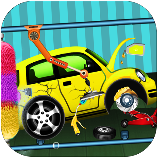 洗車＆リペアサロン：子供の車のメカニックゲーム