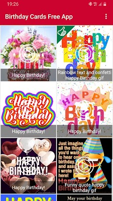 Happy Birthday Cards Appのおすすめ画像2