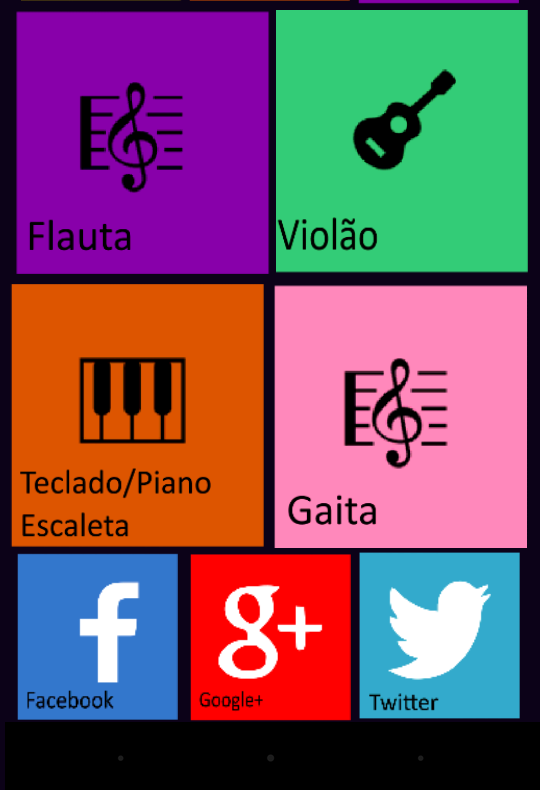 Android application Cifras Melodicas SemPropaganda screenshort