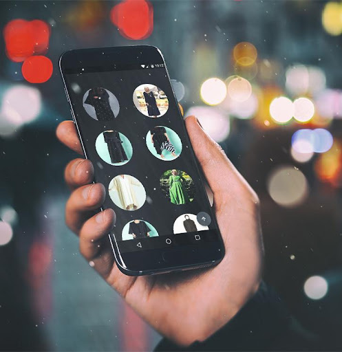 احدث العبايات الخليجية‎ - عبايات خليجية بدون نت