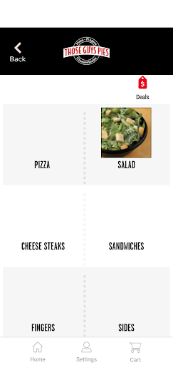 Screenshot of Those Guys Pies