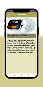 Amazfit GTS 4 Mini Guide
