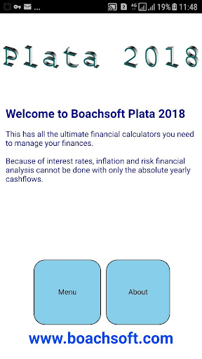 Financial: Boachsoft Plata Screen 2