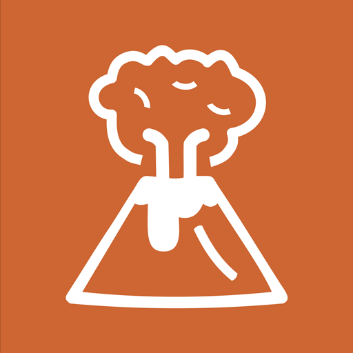 Santorini Volcano logo