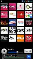 screenshot of Radios Netherlands