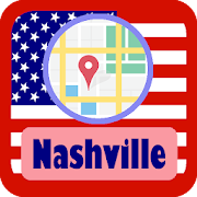 USA Nashville City Maps