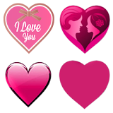 Romantic Camera Stickers icon