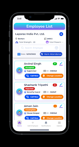 Jay Security Services- JSS App Screen 3