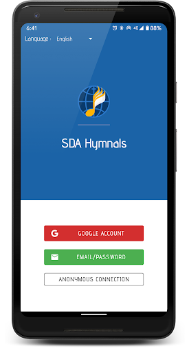 Android application SDA Hymnals (Multilingual) screenshort