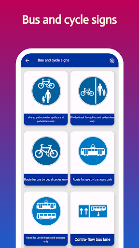 RoadSignLearn Screen 3