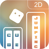 Jumping Cube 2D Runner icon