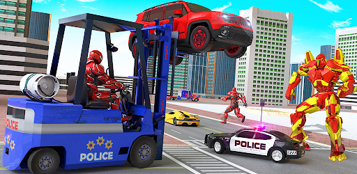 Police Zebra Robot SUV Jeep cover