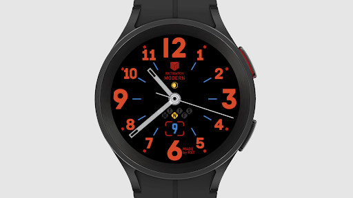 IWF001 Modern watch face screenshot 6