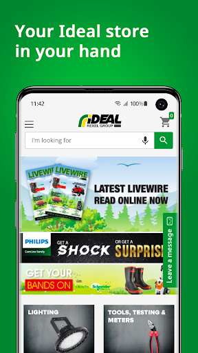 Android application Ideal Webshop screenshort