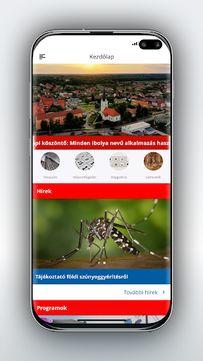 Android application Esztár Önkormányzat screenshort
