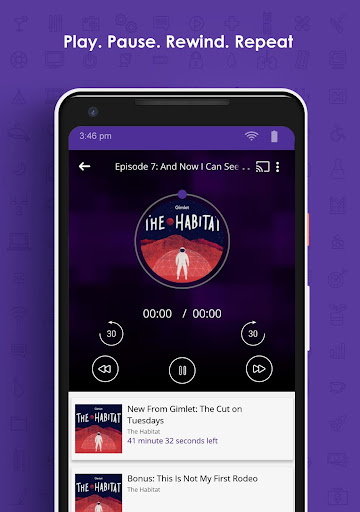 Audecibel: Podcasts Player Screenshot 3 - AppWisp.com