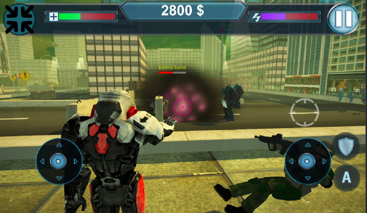 Android application Iron Armor Avenger screenshort