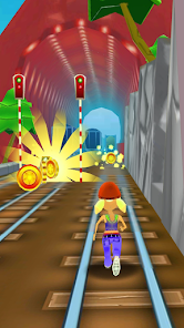 Subway Train 3d Surf Runner 1.0 APK + Мод (Unlimited money) за Android