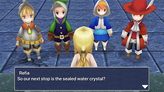 FINAL FANTASY III (3D YENİDEN YAPIM) Ekran Görüntüsü