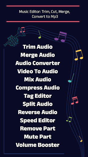 Music Editor: Trim, Cut, Merge Screen 2
