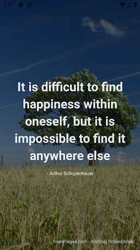 Android application Motivation Quotes screenshort