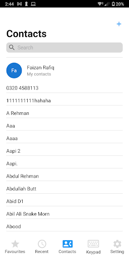 Android application Voice Whisper screenshort
