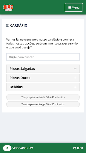 Dino Pizza Delivery Screen 2