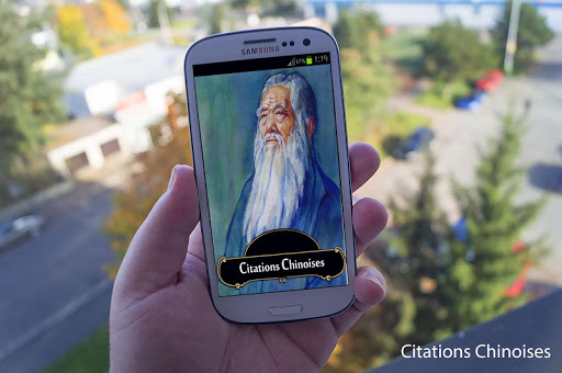 Android application Citations Chinoises screenshort