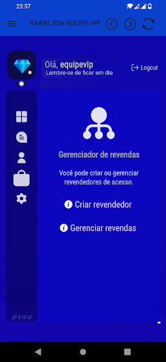 PAINEL SSH EQUIPE VIP