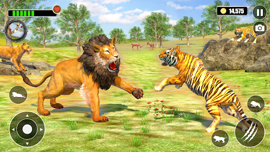 Angry Lion Simulator Lion Game