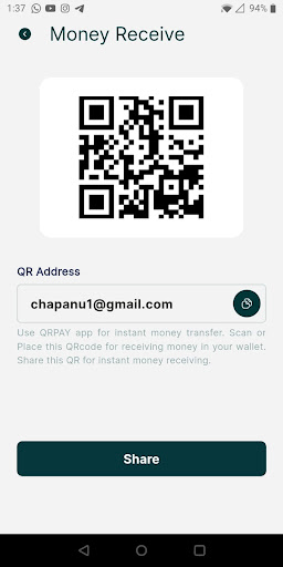 Czar Pay Screen 2