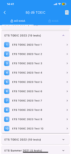 ToeicEZ - Learn TOEIC Easy Way Screen 3