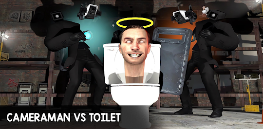 Cameraman Vs Toilet Man War