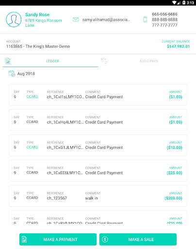 lobbyPay Screen 2