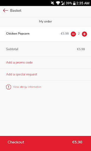 KFC Slovakia Klikni a Vyzdvihn Screen 3