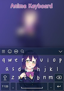 Anime Keyboard Theme 1