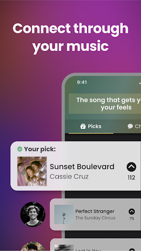 Anthems - Music Sharing Screen 3