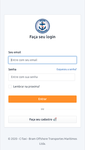 Android application CTaxi screenshort
