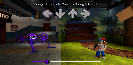 FNF Rainbow Friends Purple Mod