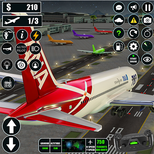 Airplane Simulator Pilot Game logo