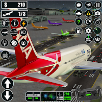 Симулятор вождения городского самолета: 3D летчик