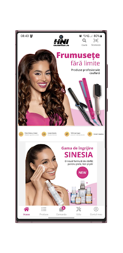 Android application HNI Cosmetice screenshort