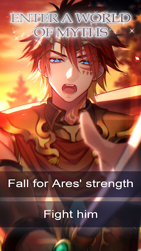 Screenshot of Hearts of Olympus: Anime Otome
