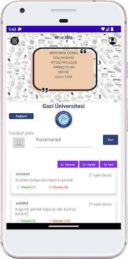 Kampüs Yemek Screen 2