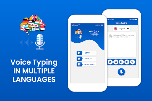 Android application Voice Typing-Muti Language screenshort