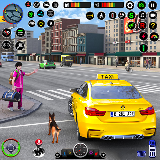 City Taxi Drive: Taxi Car Game